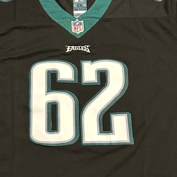 Philadelphia Eagles Jason Kelce Black Jersey Size XXL - Picture 3 of 4